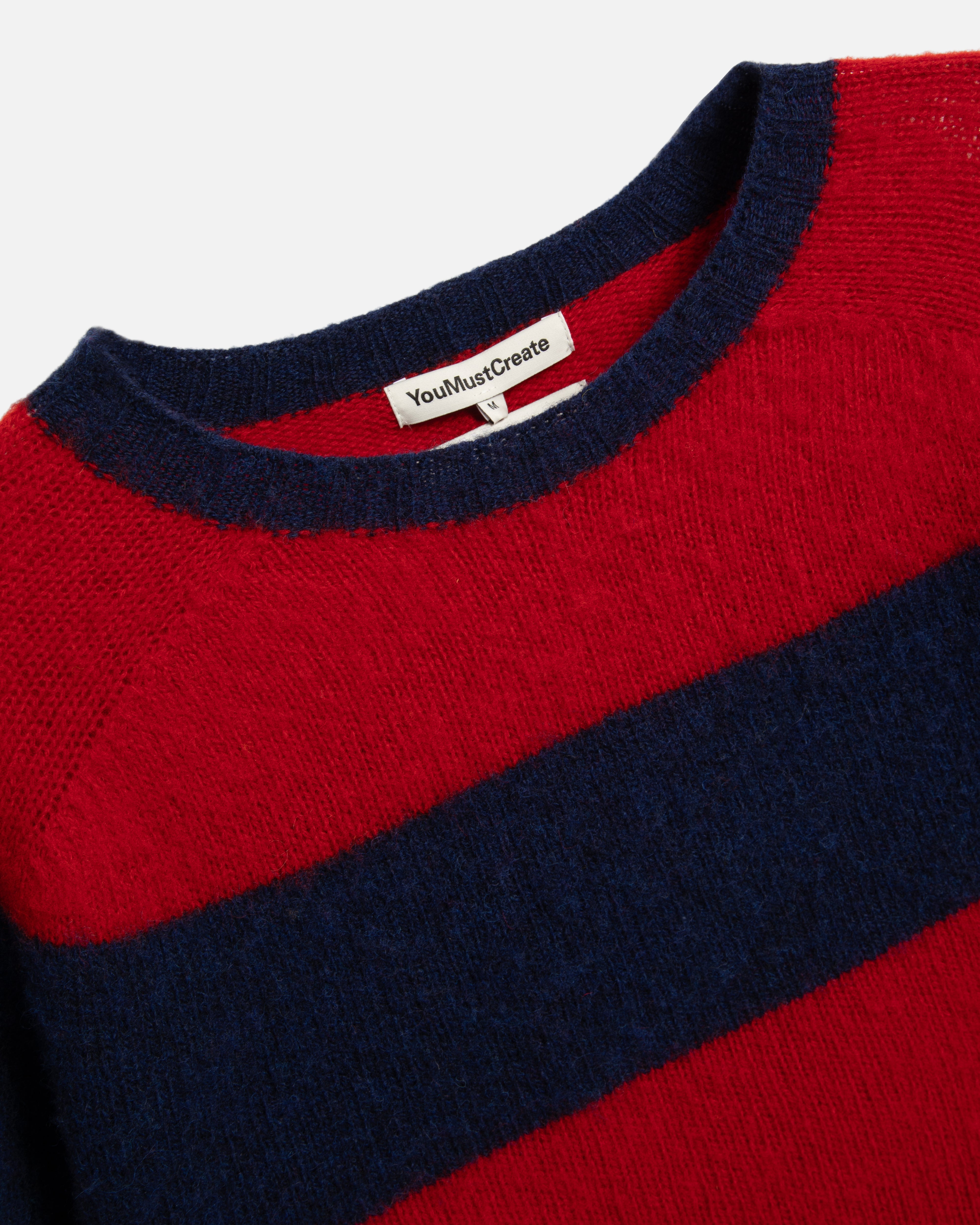 Suedehead Stripe Jumper